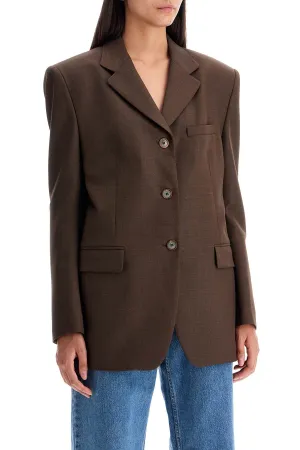 "oversized three-button bl