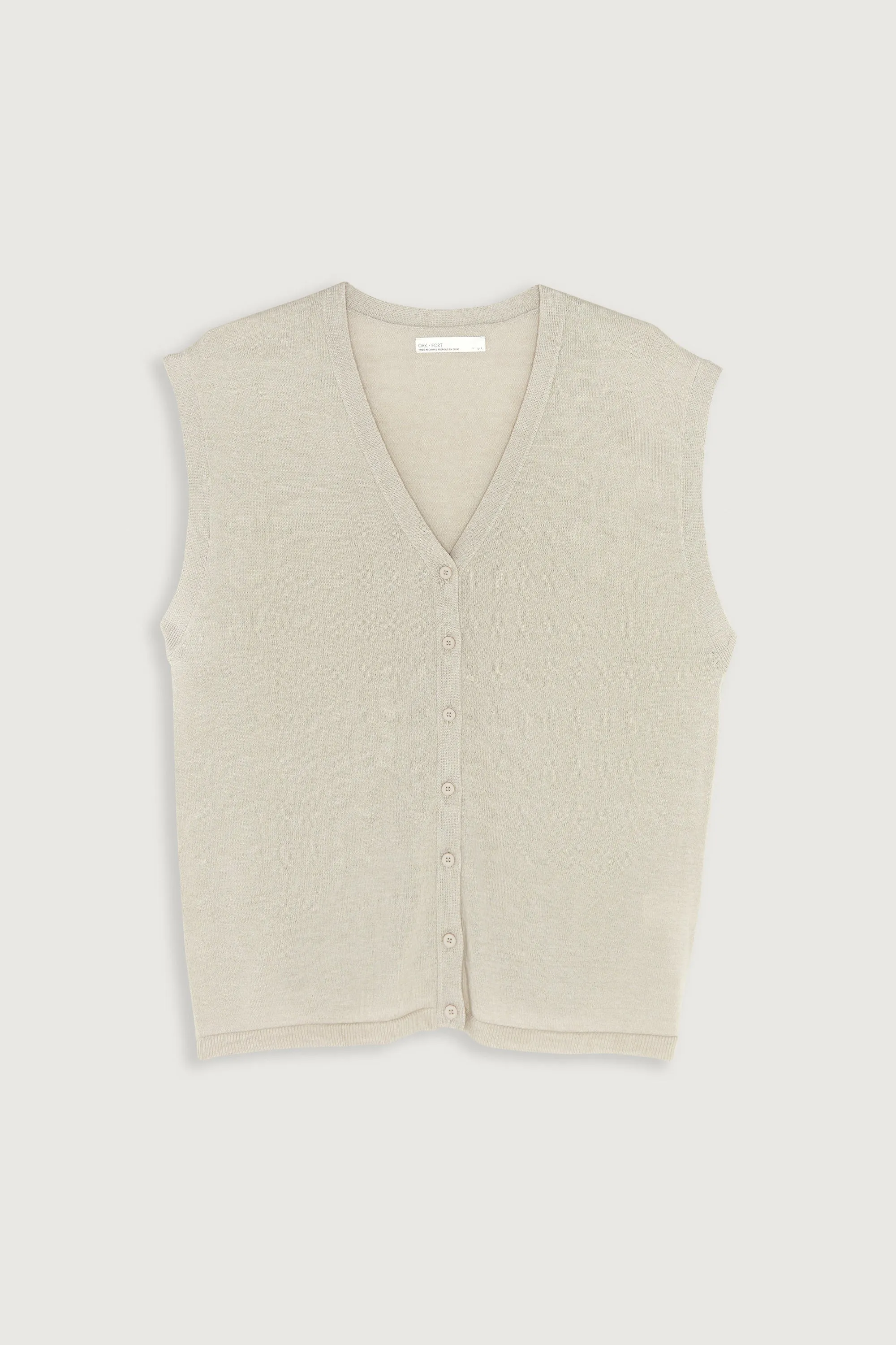 RELAXED FIT VEST