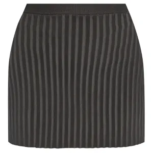 Ribbed Mini Skirt
