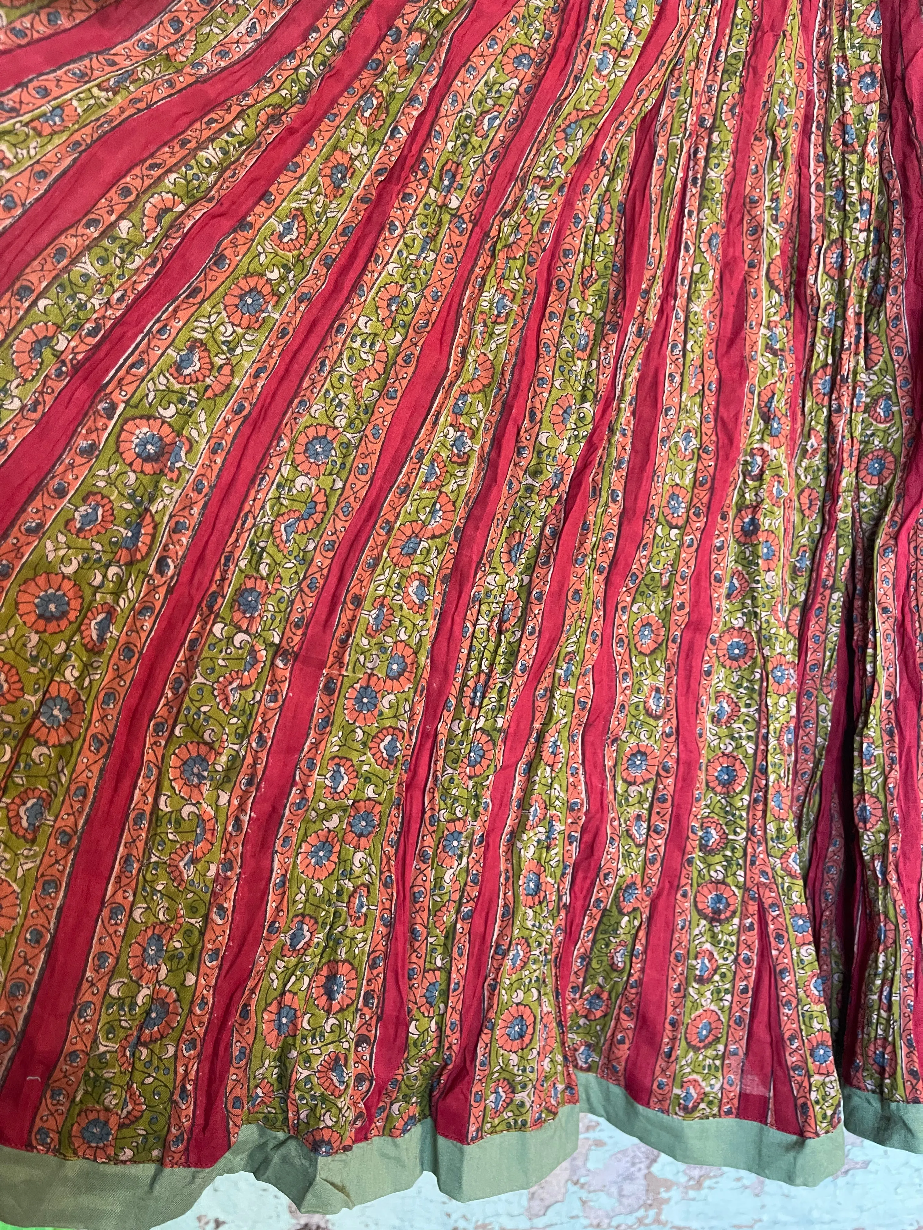 SKIRT - Garden Stripe Forest