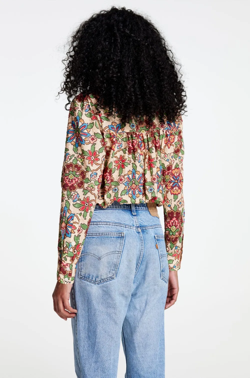 SMYTHE - Classic Shirred Blouse