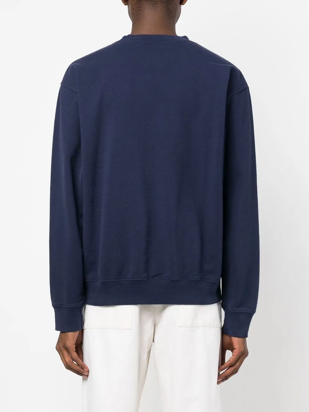 SRFC-print cotton sweatshirt