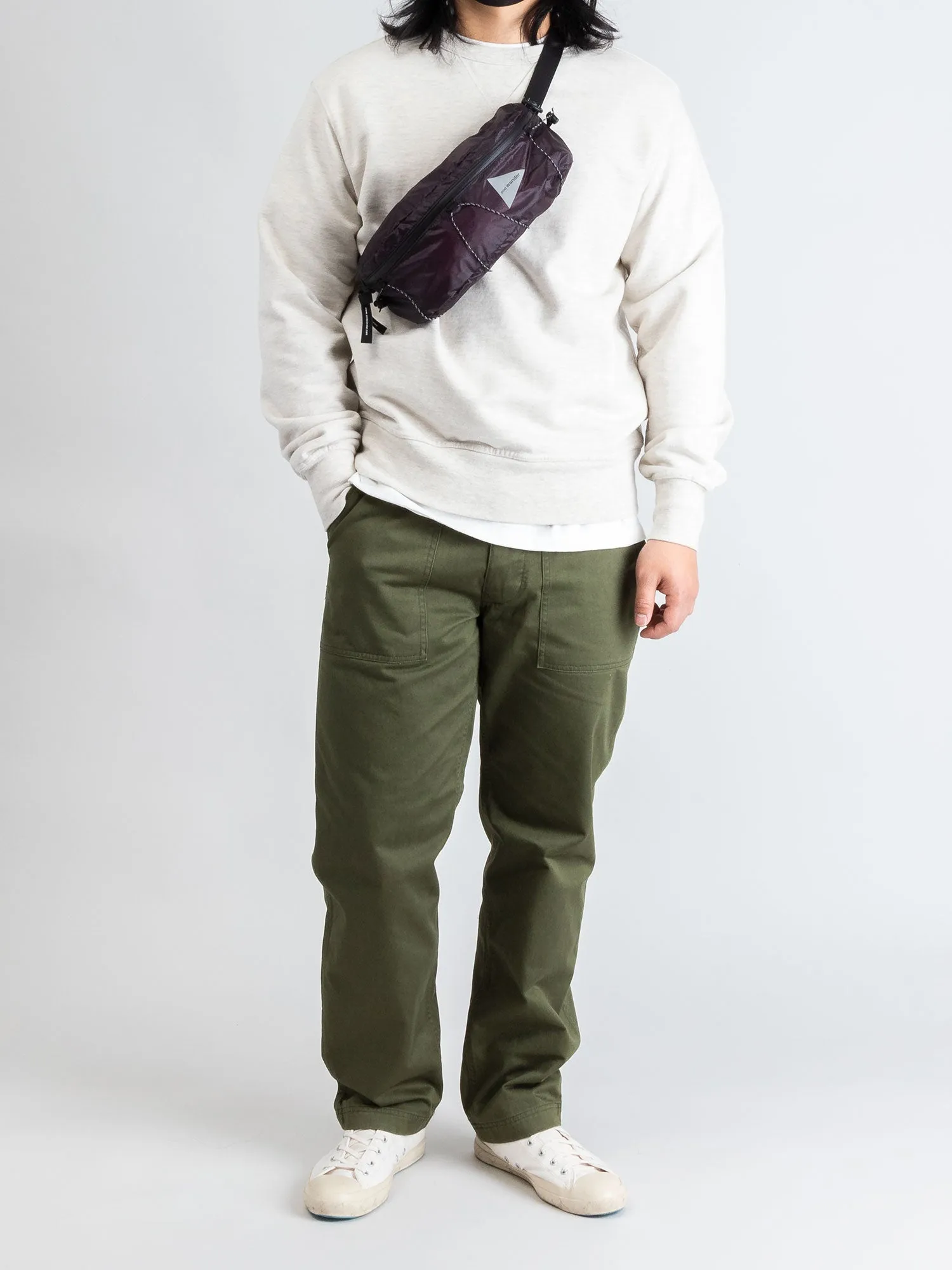 Sweat Shirt in Oatmeal