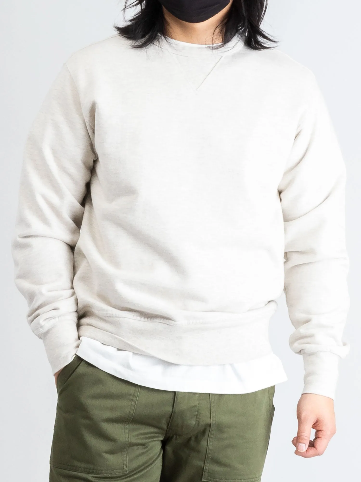 Sweat Shirt in Oatmeal