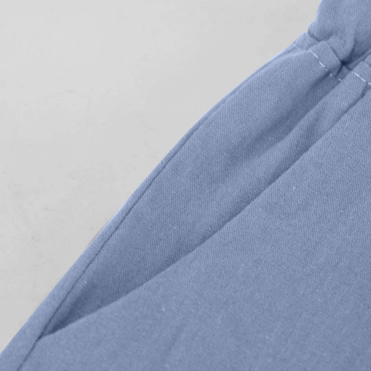 Teen Girls Casual Cotton Linen Pants Lightweight Summer Wide Leg Pant Loose Elastic Waist Plus Size Lounge Long Trousers