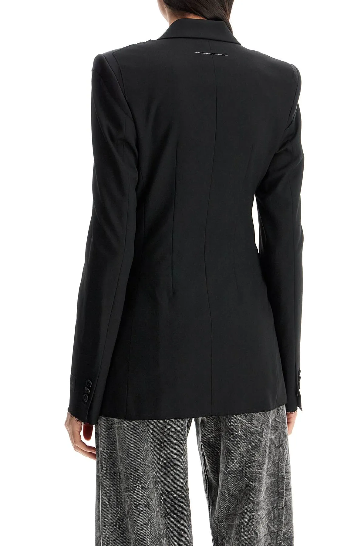 Twill Pattern Blazer