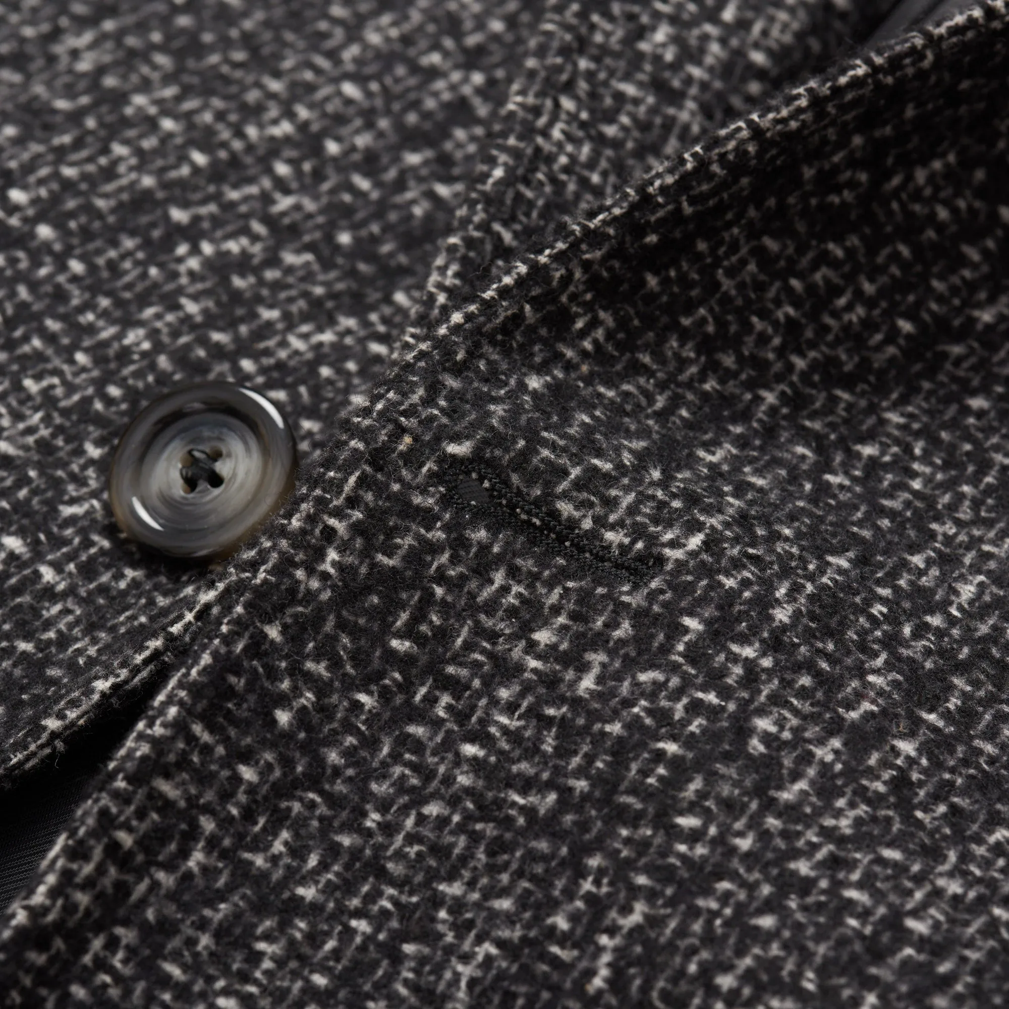 VINCENZO PALUMBO Napoli "Viky" Dark Gray Wool Back Belted Jacket Coat NEW