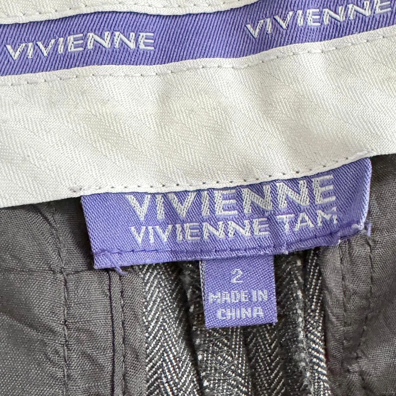 Vivienne Tam Pinstripe Flares (S)