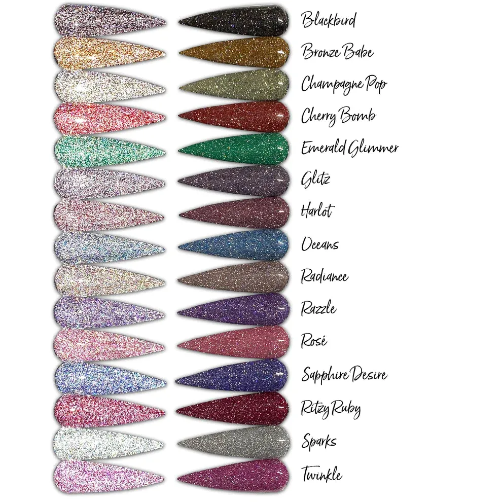 Wildflowers Flare Reflective Gel Polish - Blackbird