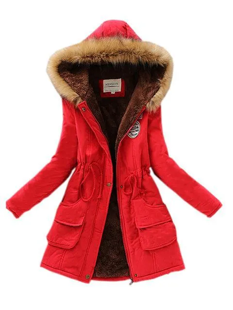 Women Winter Coat Thickening Cotton Jacket