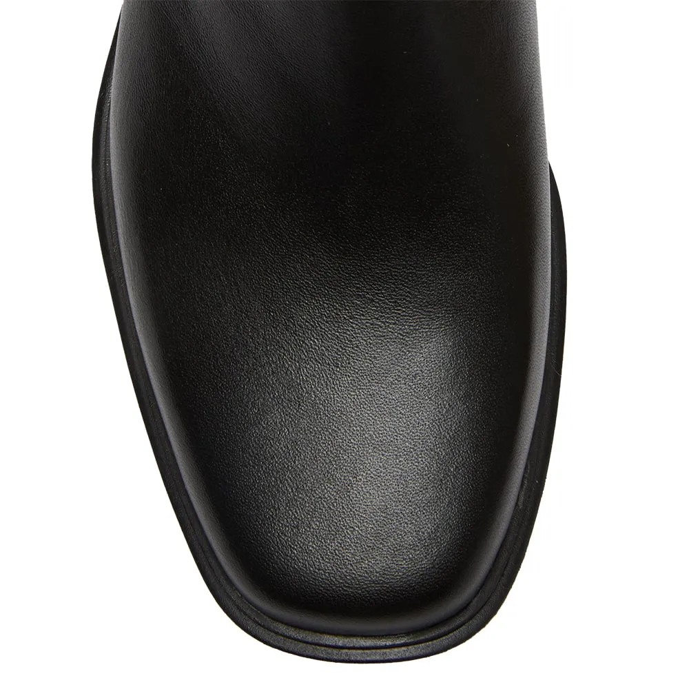 Zack Boot in Black Leather